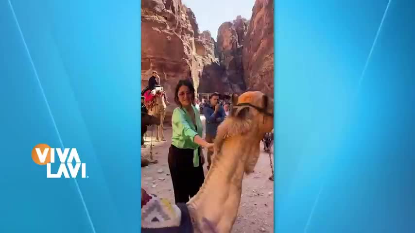 Salma Hayek Presume Sus Lujosas Vacaciones En Jordania